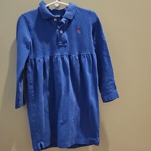 Polo by Ralph Lauren Blue Long Sleeve Polo Shirt